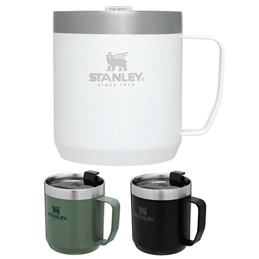 Stanley Classic 12oz Legendary Camp Mug, Matte Black