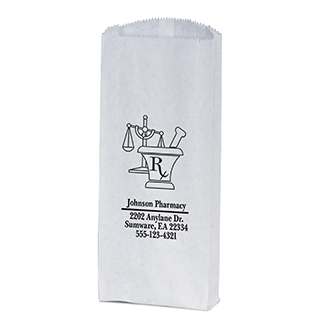 Pharmacy Bags Imprinted with Logo