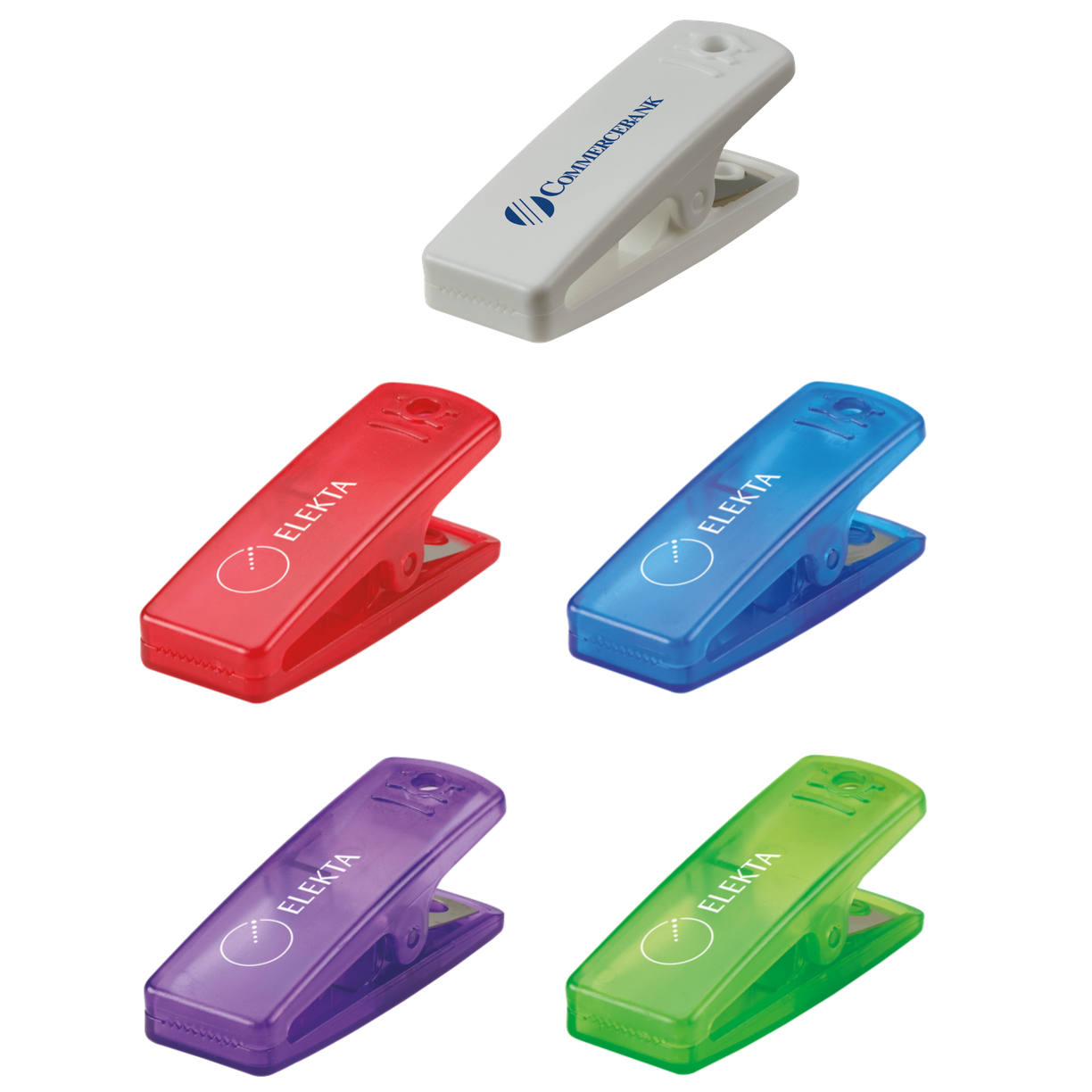 Snack Bag Clips with Logo