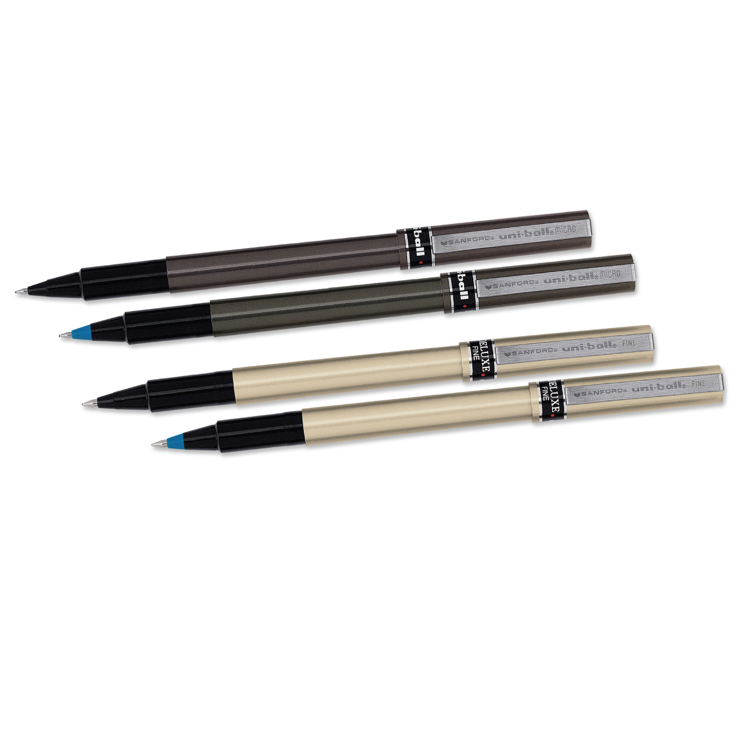 Promotional Uniball Eye Micro Liquid Ink Rollerball Pens can be used f
