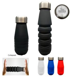480ml Collapsible Water Bottle with Clip - AIGP8654 - IdeaStage