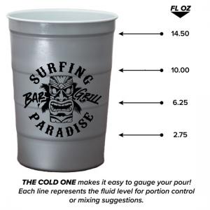 16 oz. Steel Chiller Measuring Party Cup