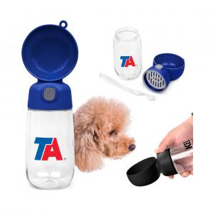 13 oz. Pet Water Bottle with Bowl 