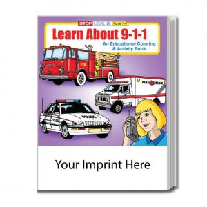 &quot;Learn About 911&quot; Coloring Book
