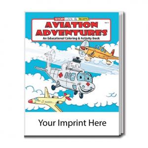 &quot;Aviation Adventures&quot; Coloring Book