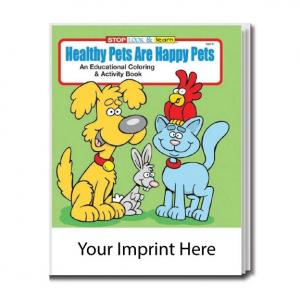 &quot;Healthy Pets Are Happy Pets&quot; Coloring Book