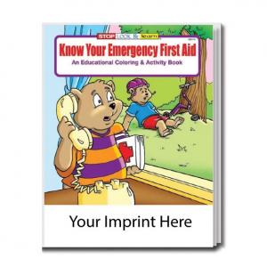 &quot;Know Your Emergency First Aid&quot; Coloring Book