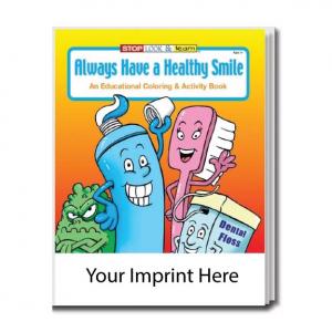 &quot;Always Have A Healthy Smile&quot; Coloring Book