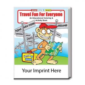 &quot;Travel Fun for Everyone&quot; Coloring Book
