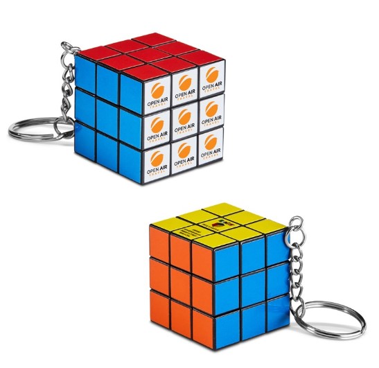 Promotional Rubik's Cube Keychain  Promotional Rubik's Cube Keychains