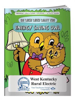 &quot;Energy Saving Owl&quot; Coloring Book