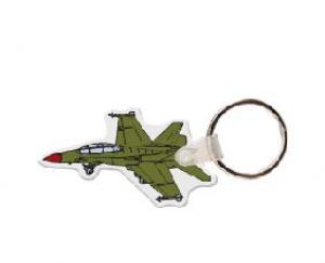 Fighter Jet Vinyl Keychain