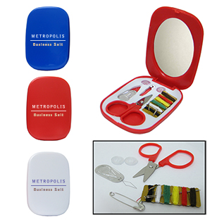 Promotional Mini Sewing Kit with Mirror