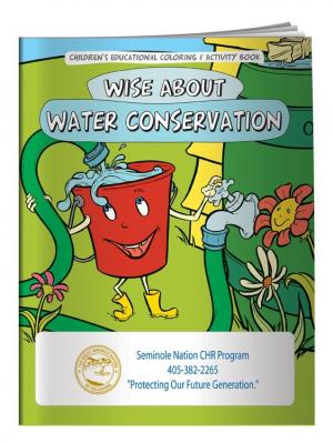 Promotional quotWater Conservationquot Coloring Book