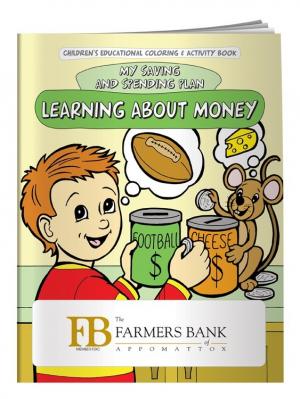 &quot;Learning About Money&quot; Coloring Book