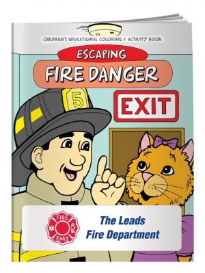 &quot;Fire Danger&quot; Coloring Book